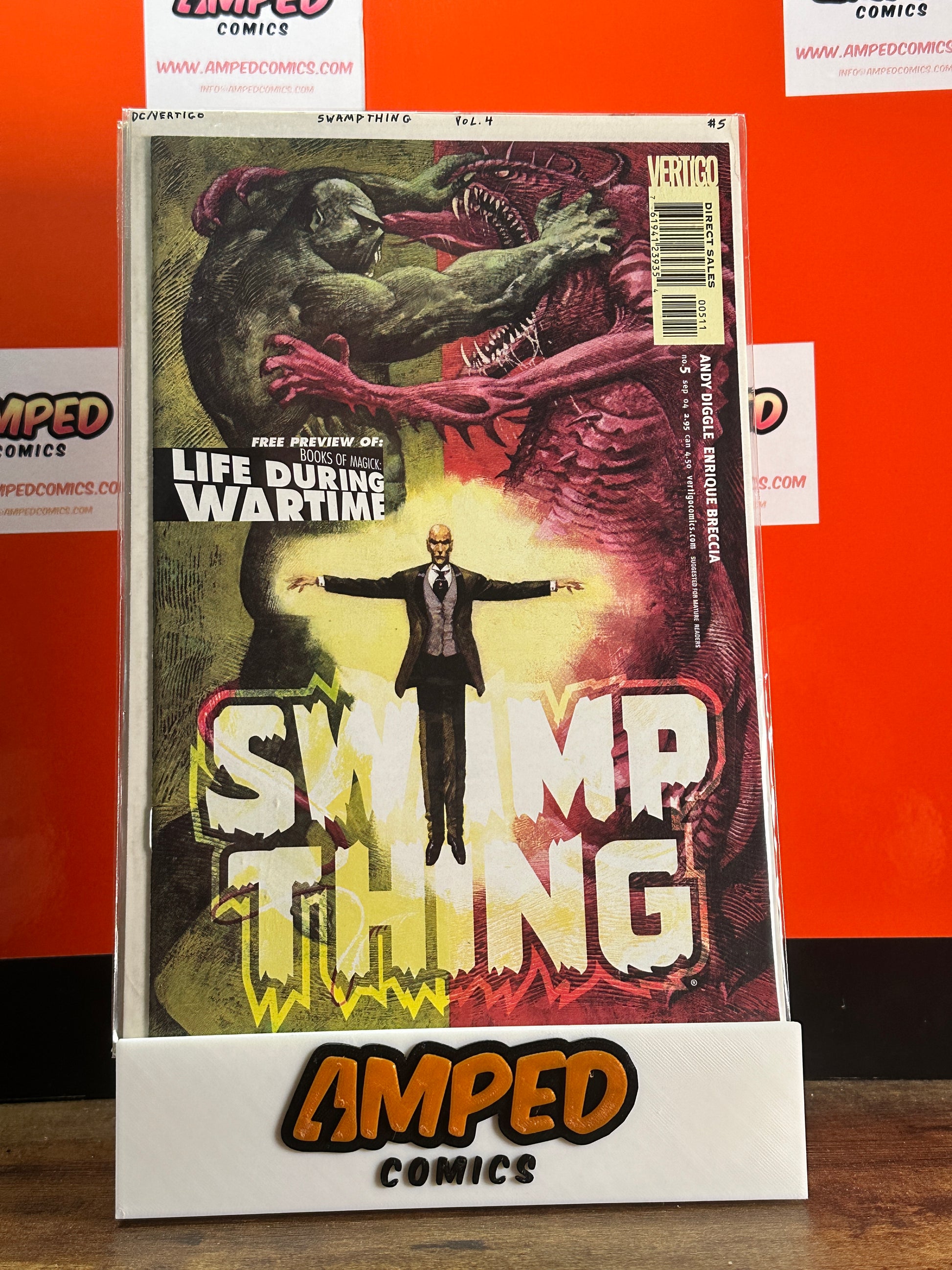 Swamp Thing Vol. 4 5 Vertigo Comics