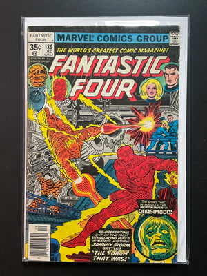 Fantastic Four 189 Marvel Comics Dec 1977 Quasimodo Appearance