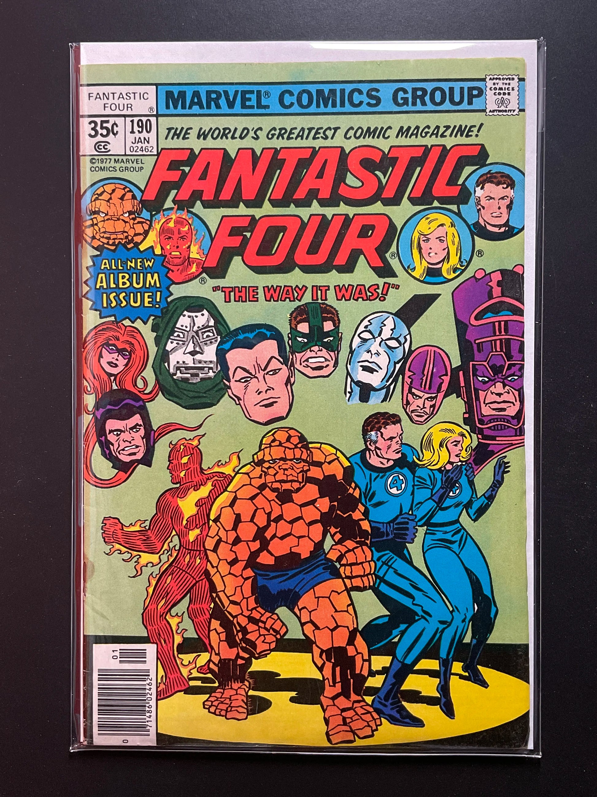 Fantastic Four 190 Marvel Comics 1977 The Way It Was