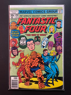Fantastic Four 190 Marvel Comics 1977 The Way It Was
