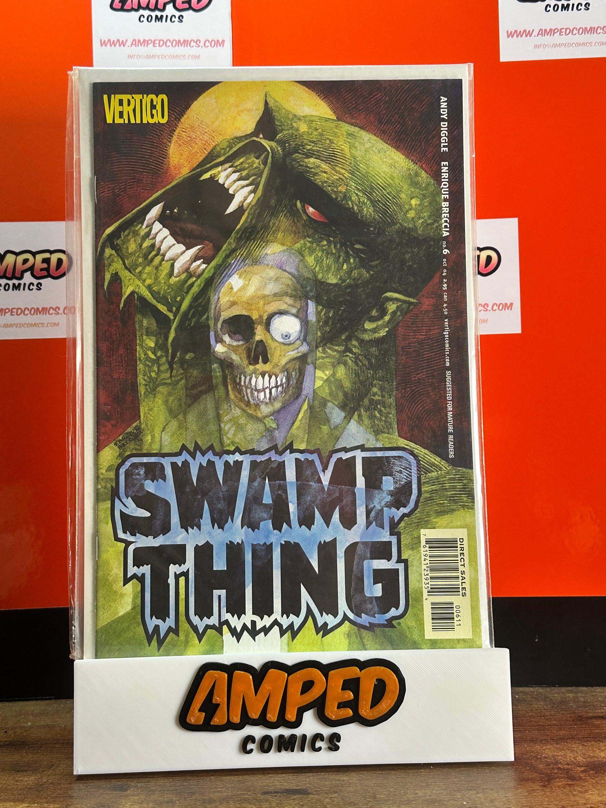 Swamp Thing 6 Vertigo Comics Andy Diggle Enrique Breccia