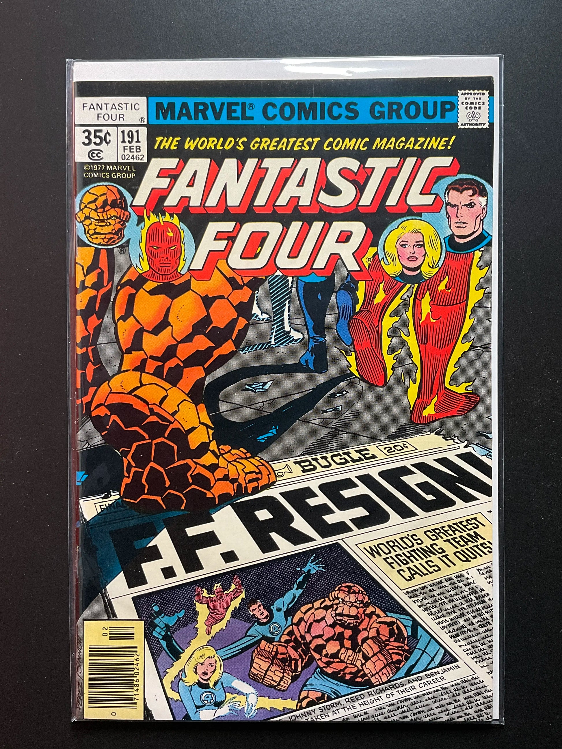 Fantastic Four 191 Marvel Comics Feb 1978 - A