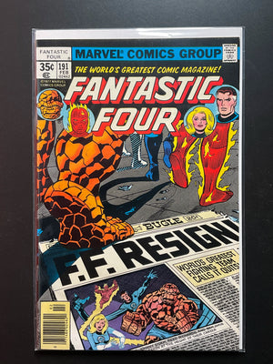 Fantastic Four 191 Marvel Comics Feb 1978 - A