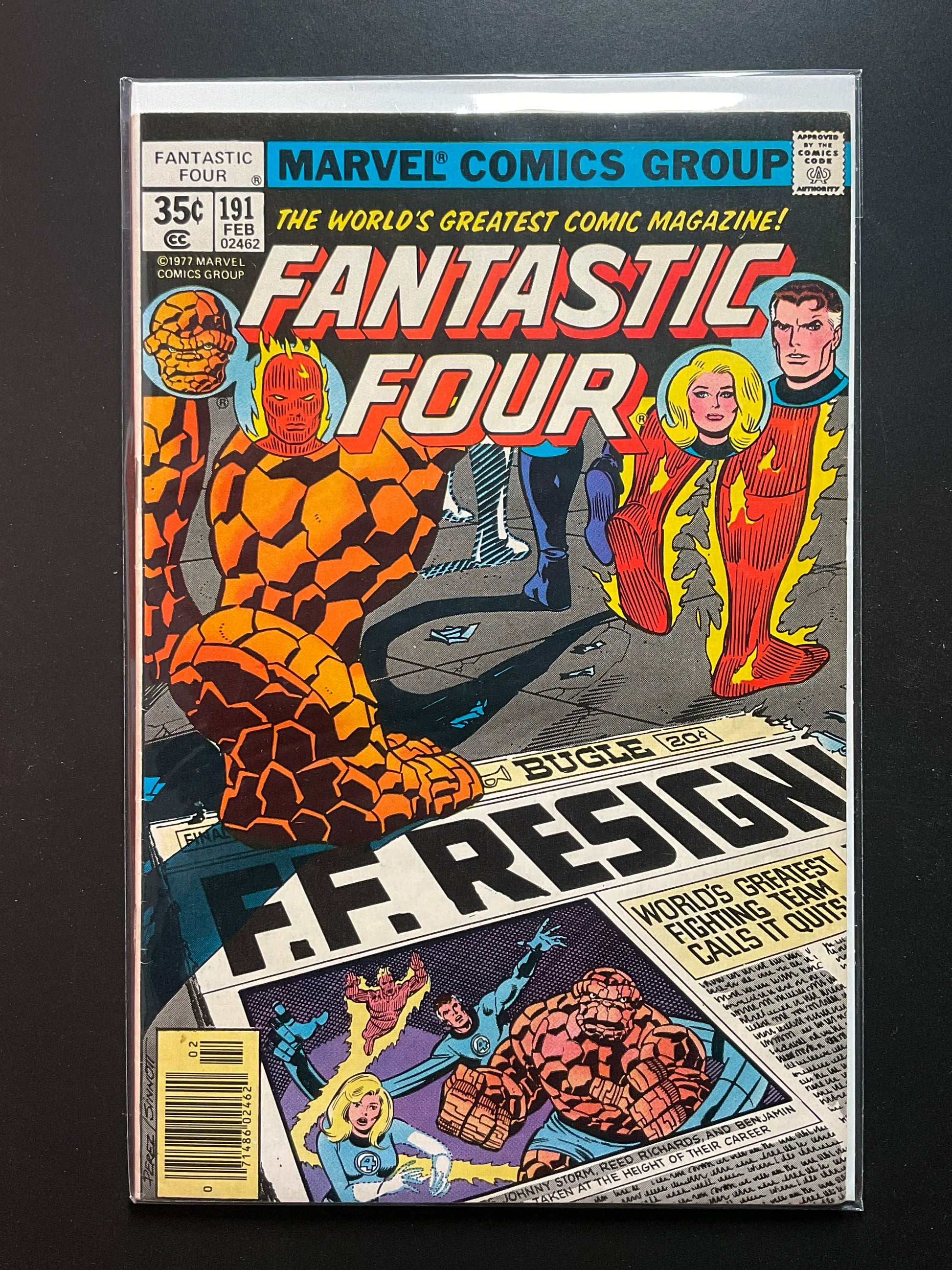 Fantastic Four 191 (Feb 1977, Marvel Comics) - B