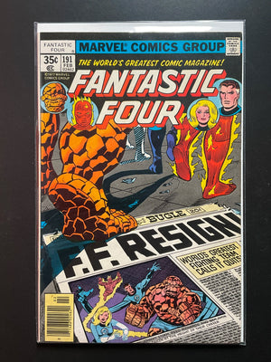 Fantastic Four 191 (Feb 1977, Marvel Comics) - B