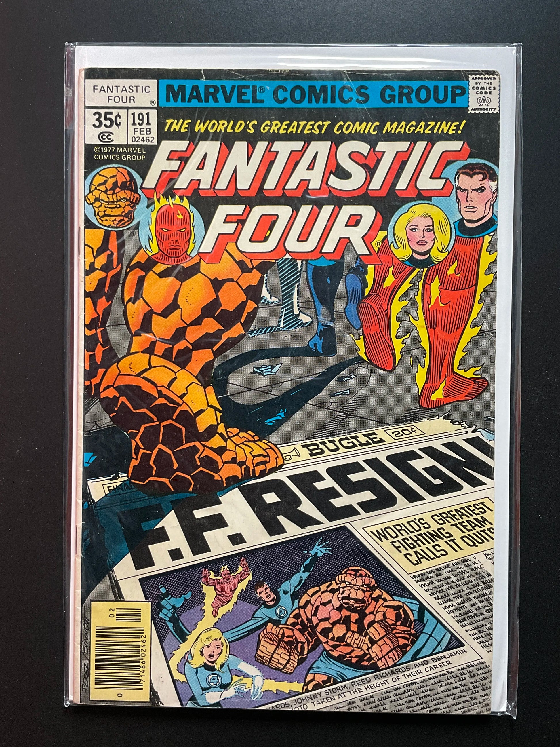 Fantastic Four 191 Marvel Comics Feb 1978 - C