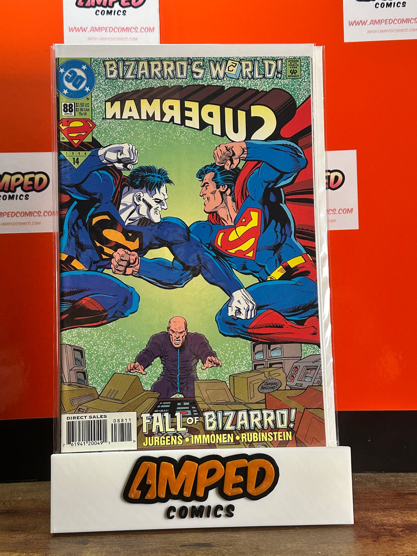Superman 88 Bizarros World DC Comics 1994