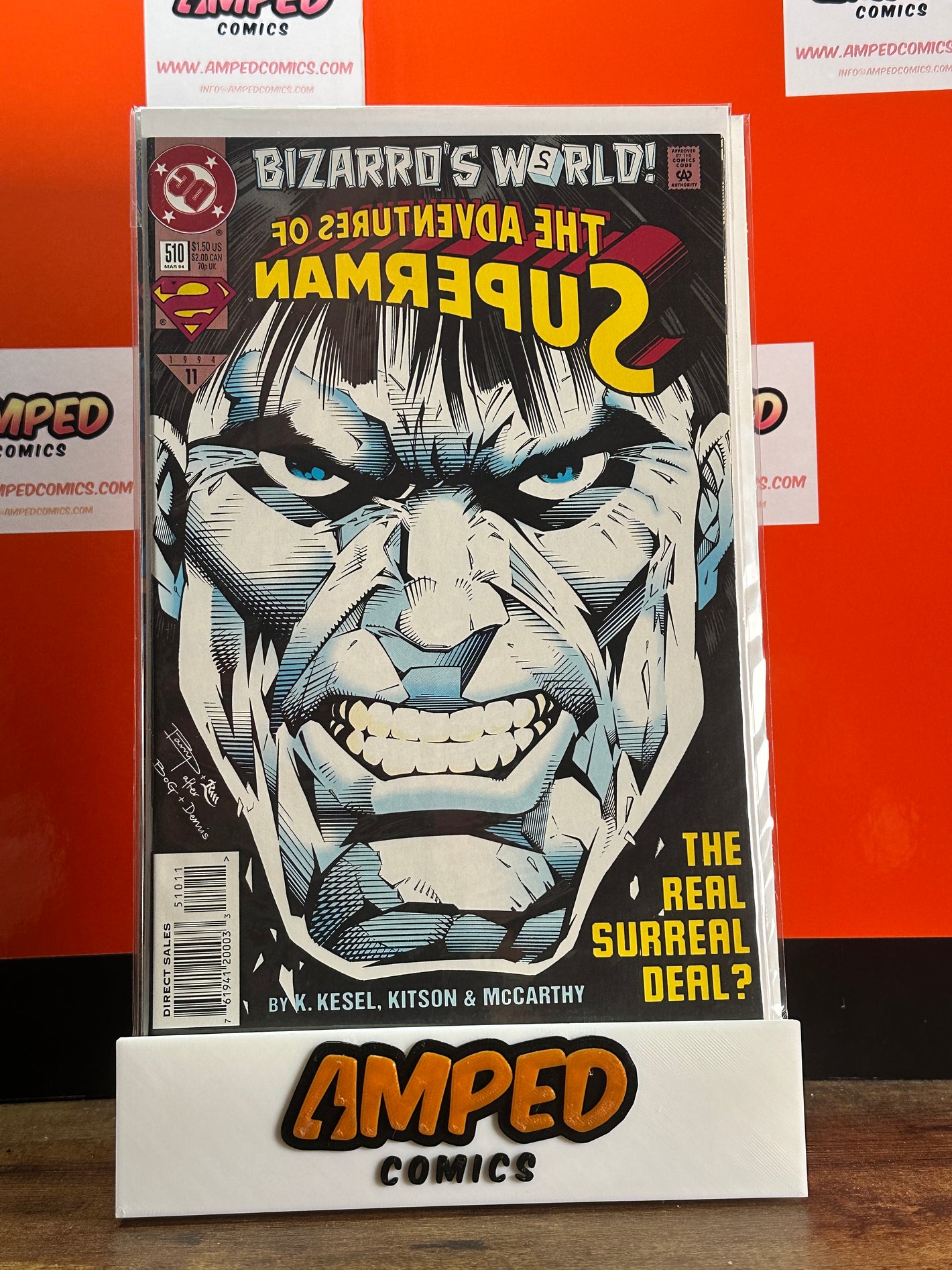 Adventures of Superman 510 DC Comics Bizarros World