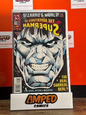 Adventures of Superman 510 DC Comics Bizarros World