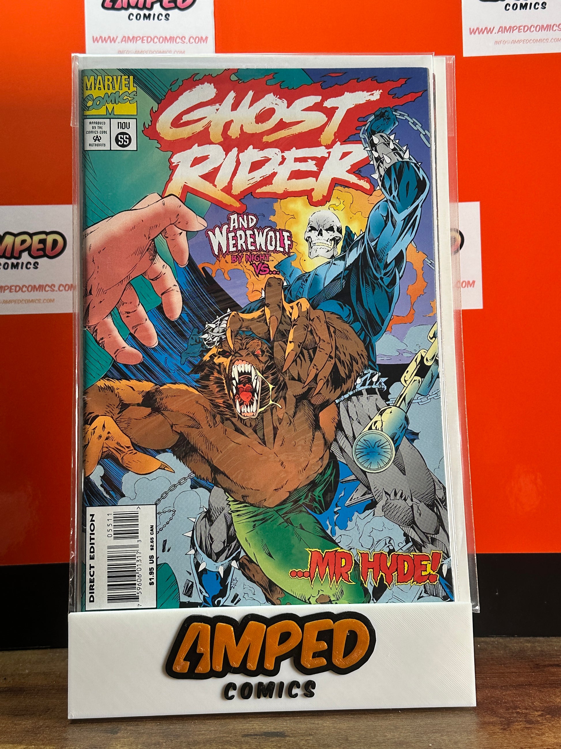 Ghost Rider 55 Marvel Comics Werewolf by Night Mr. Hyde