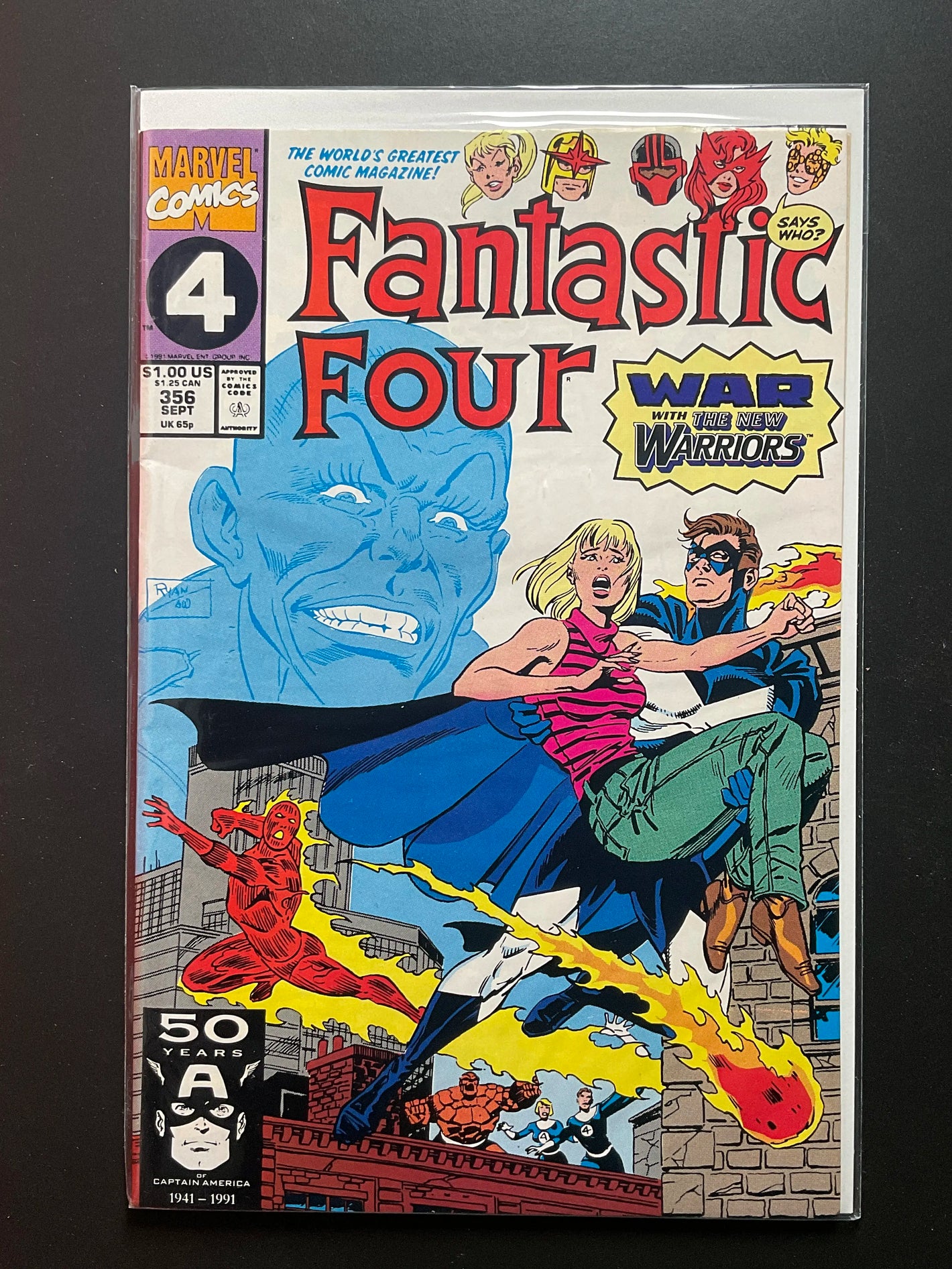 Fantastic Four 356 Marvel Comics September 1991