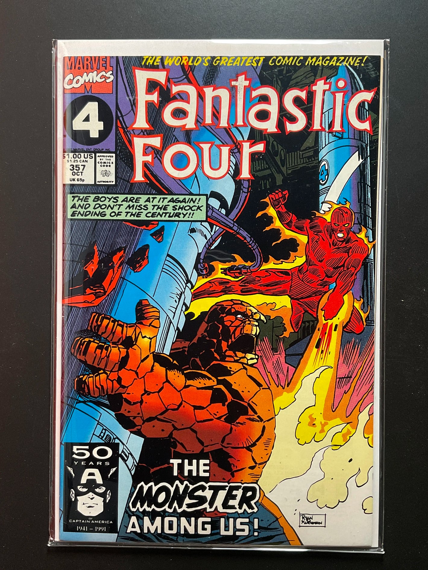 Fantastic Four 357 Marvel Comics October 1991
