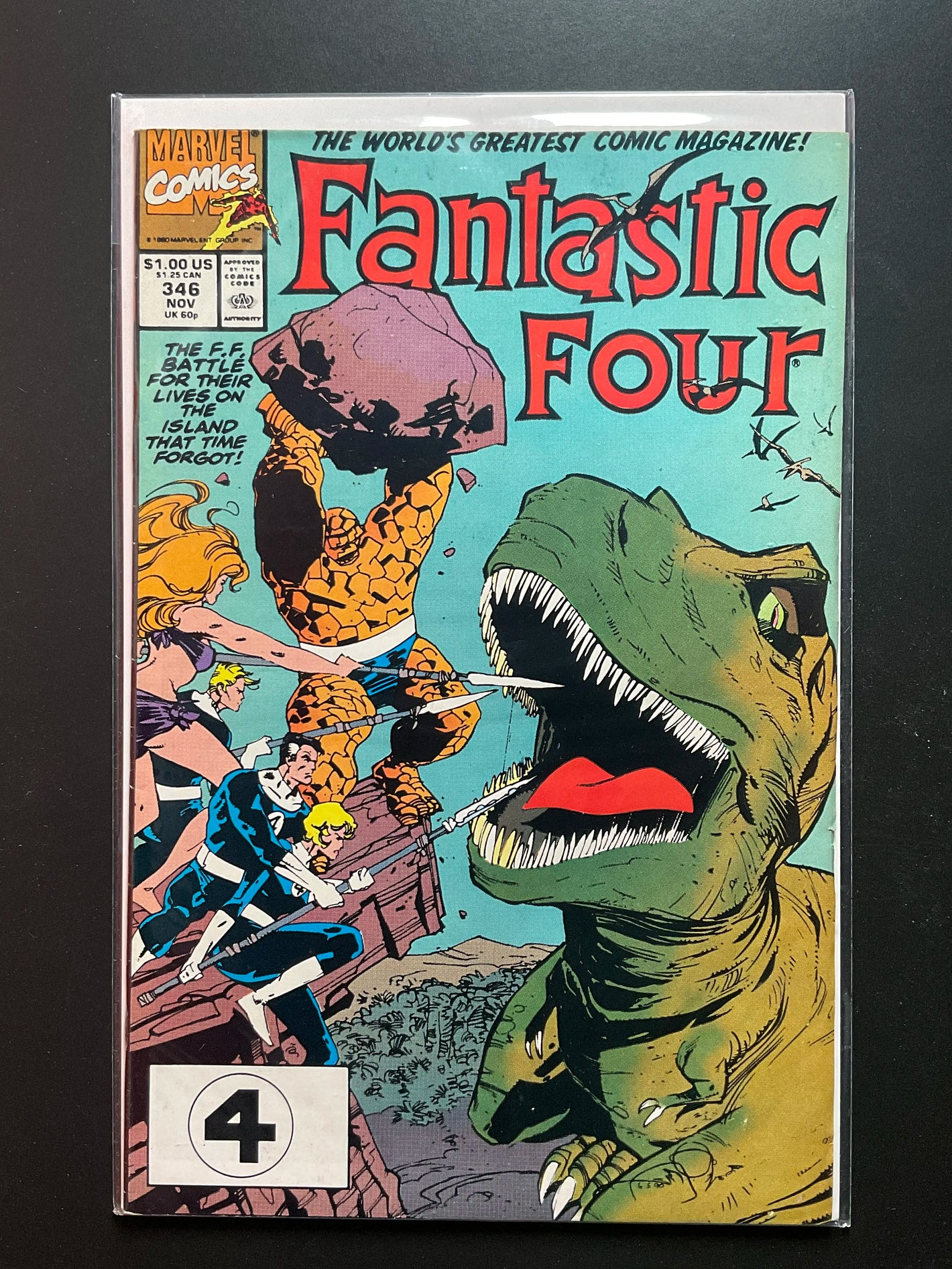 Fantastic Four 346 Marvel Comics Nov 1990