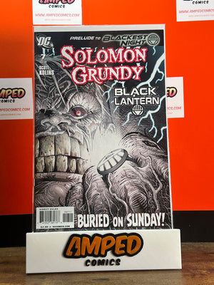 Solomon Grundy 7 DC Comics Nov 2009 Prelude to Blackest Night