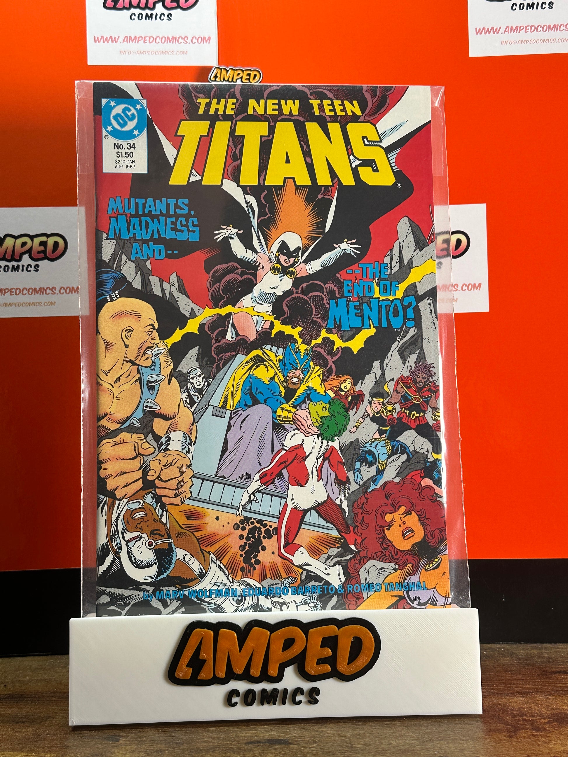 The New Teen Titans 34 (1987, DC Comics)