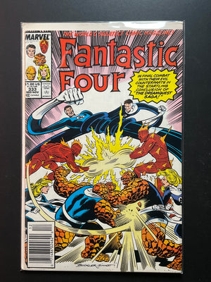 Fantastic Four 333 Marvel Comics Nov 1989 Dreamquest Saga Conclusion - B