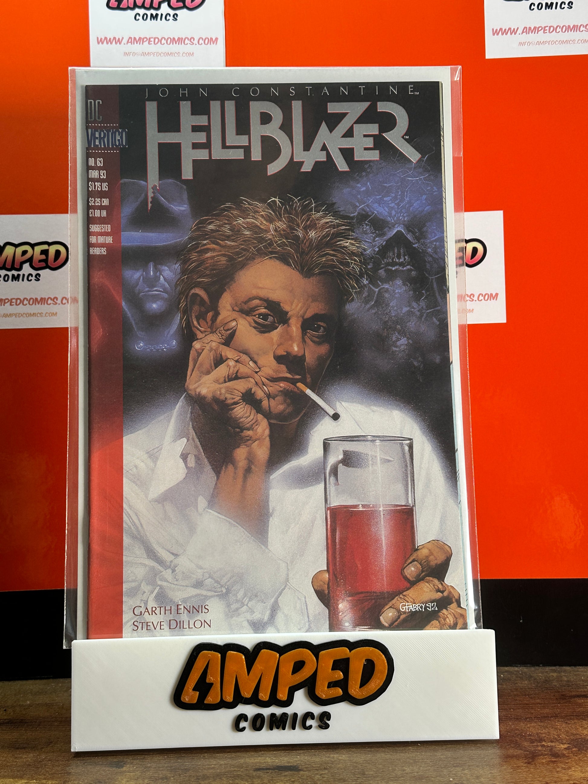 Hellblazer 63 (March 1993) DC Vertigo - Garth Ennis Steve Dillon