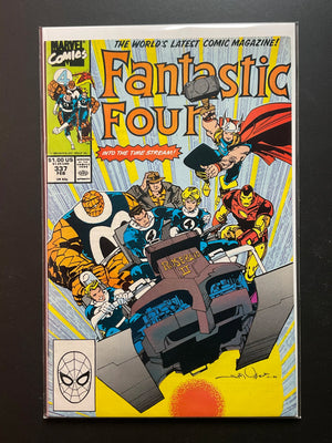 Fantastic Four 337 Marvel Comics Feb 1990 Thor Iron Man Appearance