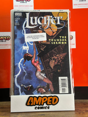 Lucifer 20 Vertigo DC Comics Jan 02 The Thunder Sermon