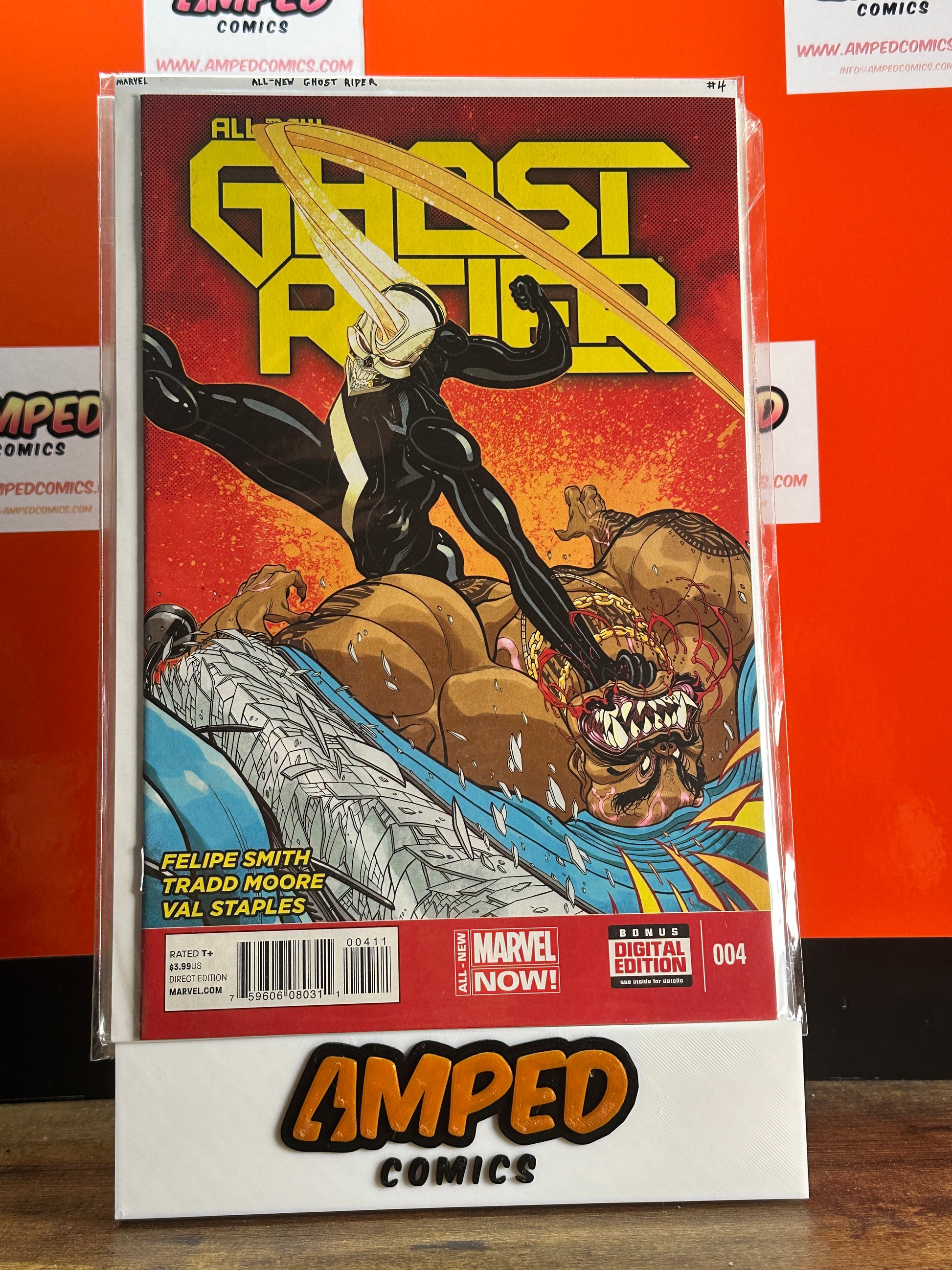All-New Ghost Rider 4 Marvel 2014 Felipe Smith Tradd Moore