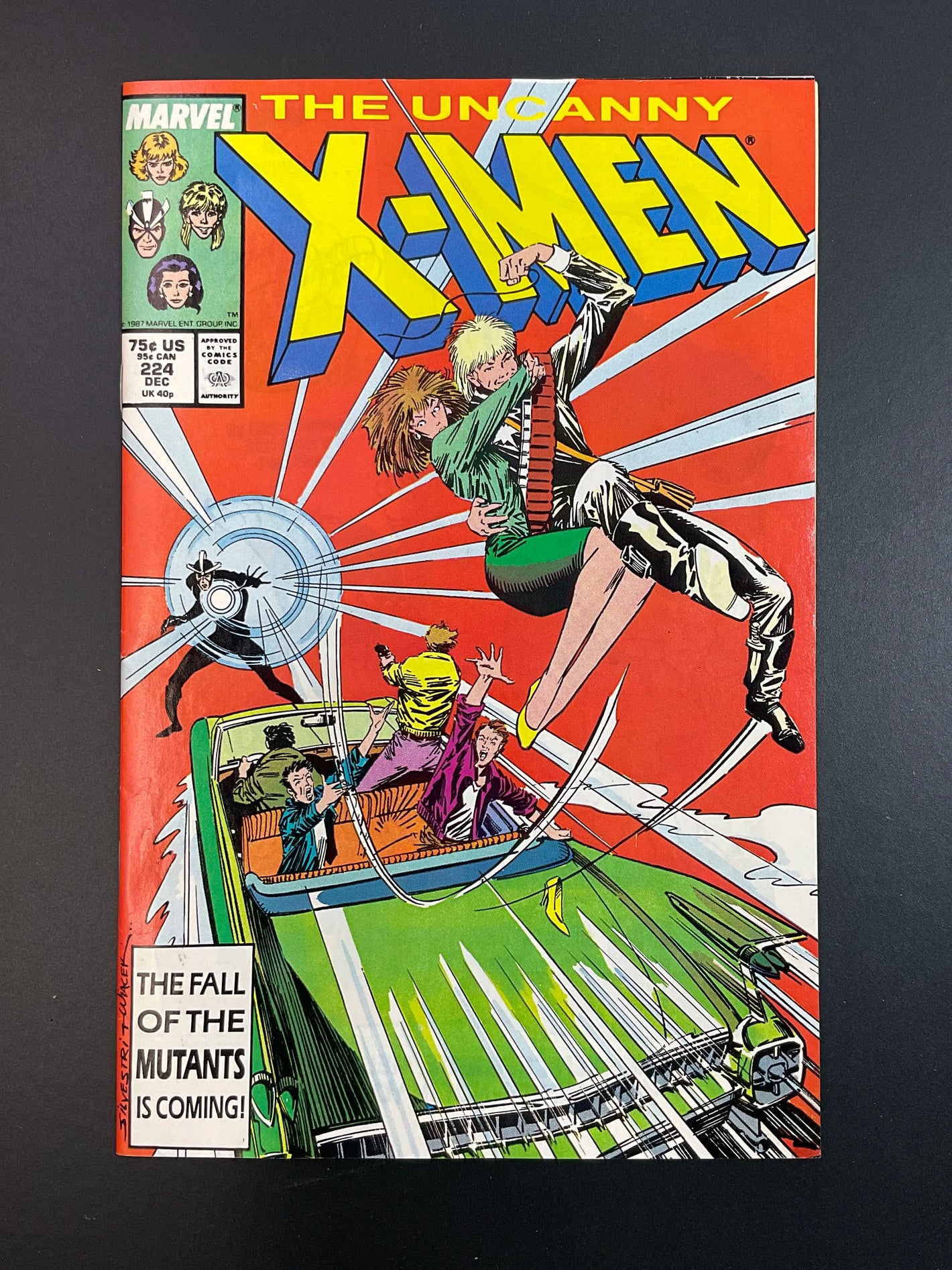 The Uncanny X-Men 224 Marvel Comics Dec 1987