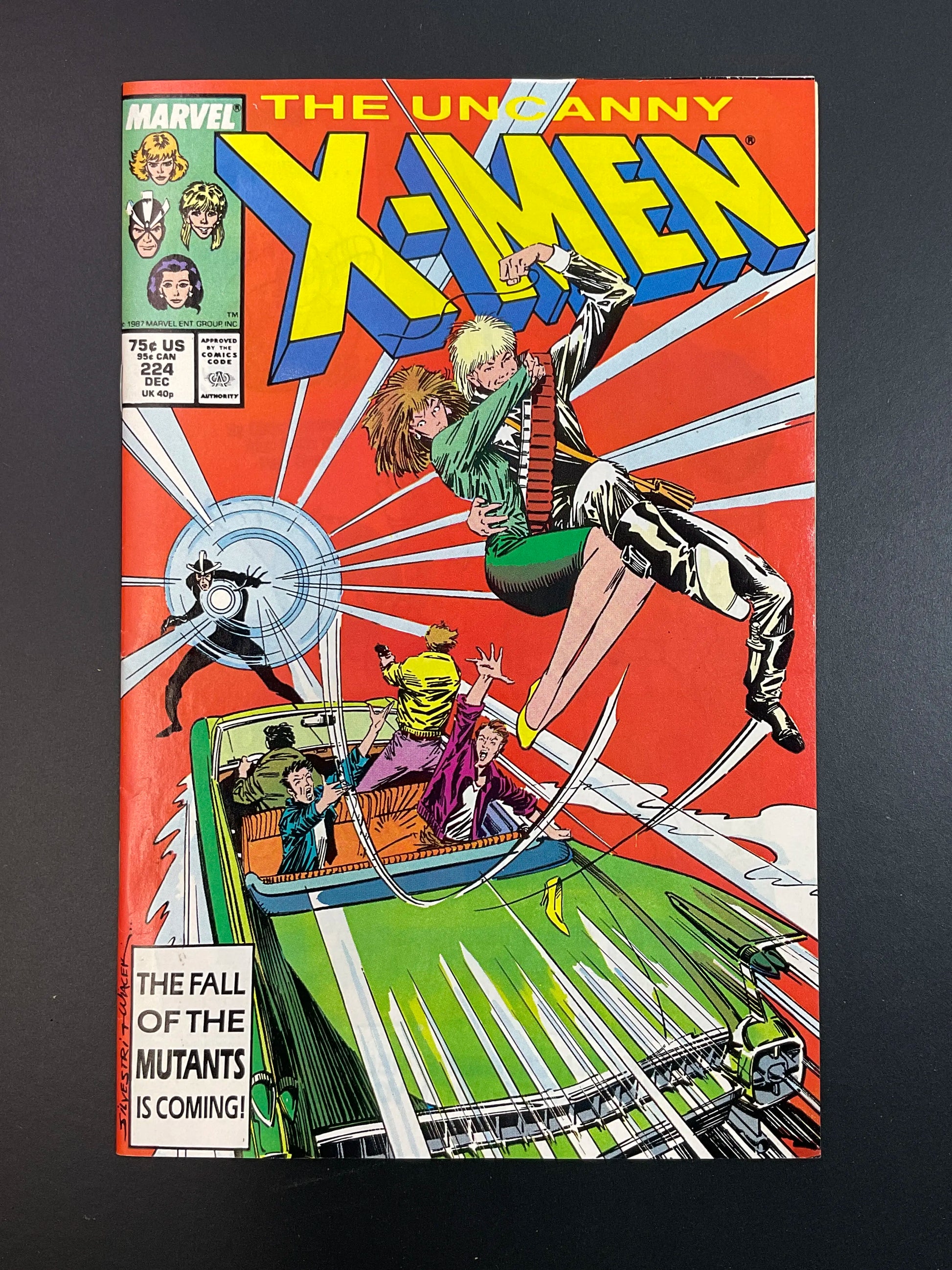 The Uncanny X-Men 224 Marvel Comics Dec 1987