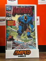 Nightstalkers 3 Marvel Comics Jan 1992 Blade Appearance