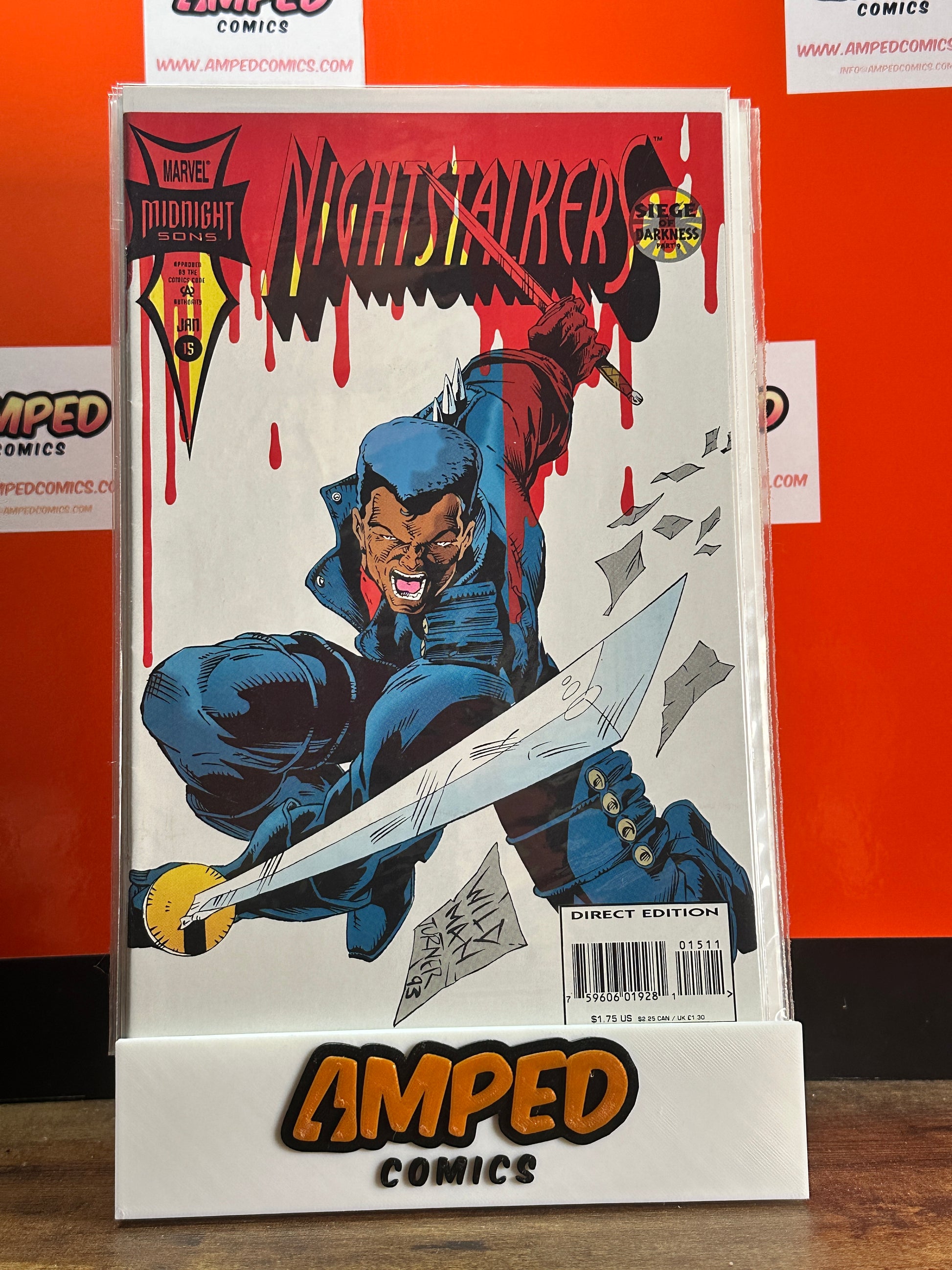 Nightstalkers 15 Marvel Comics 1994 Siege of Darkness
