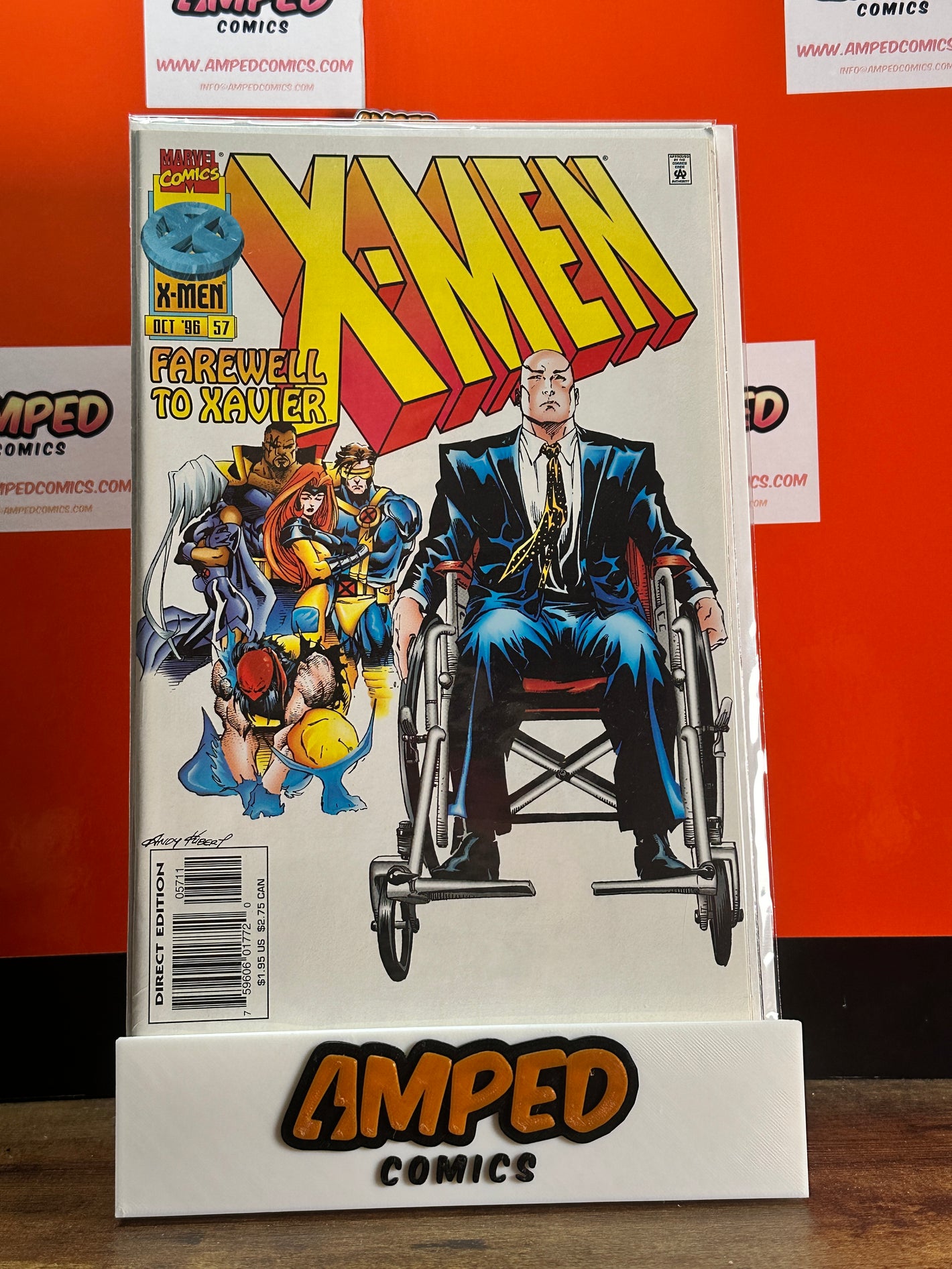 X-Men 57 Marvel Comics Oct 1996 Farewell to Xavier