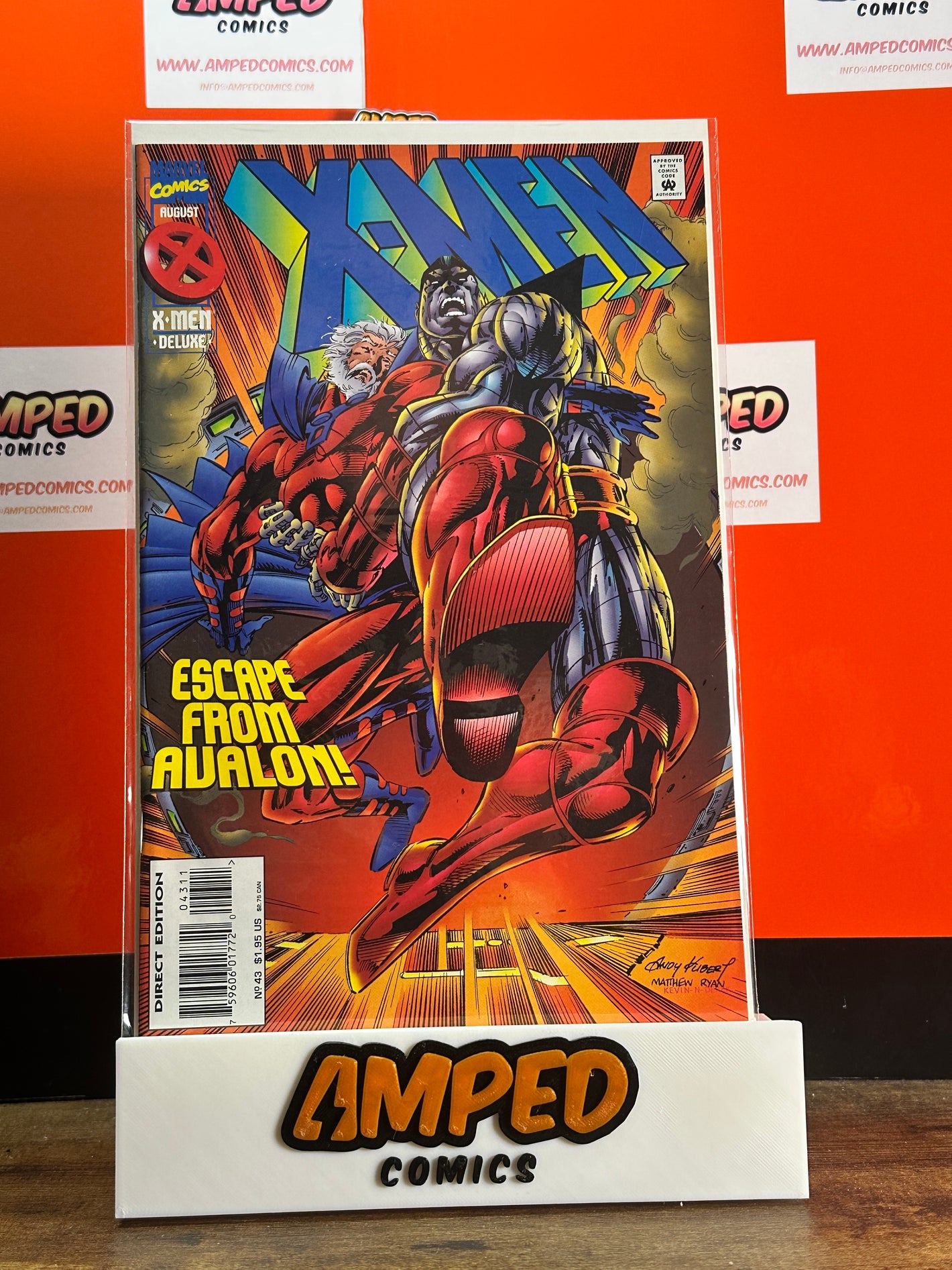 X-Men 43 (Aug 1995) Marvel Comics - Escape from Avalon