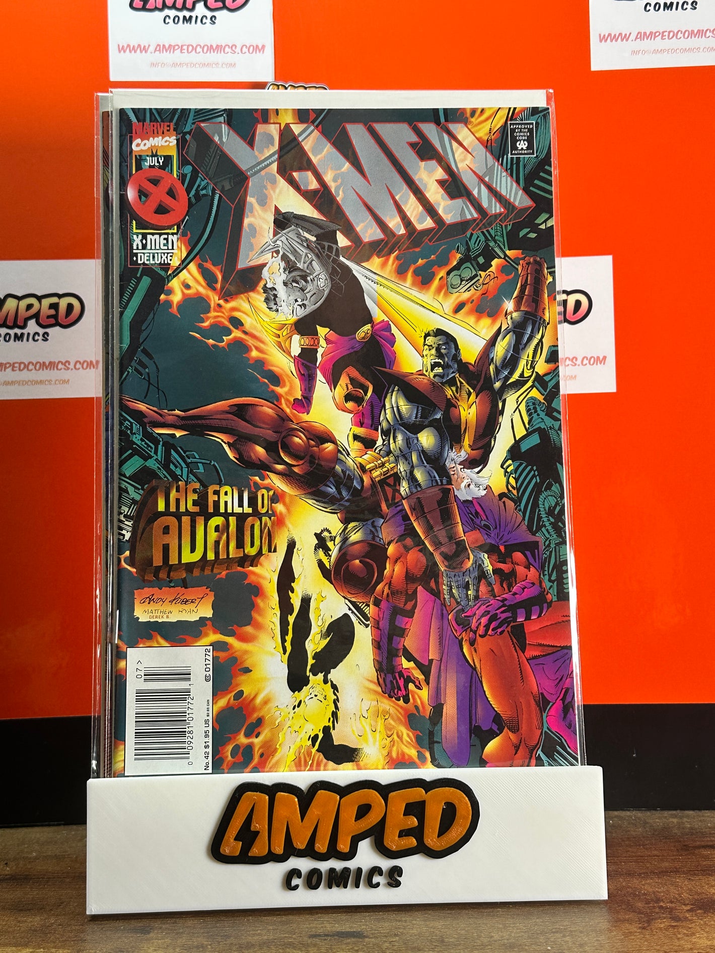 X-Men 42 Marvel Comics July 1995 The Fall of Avalon