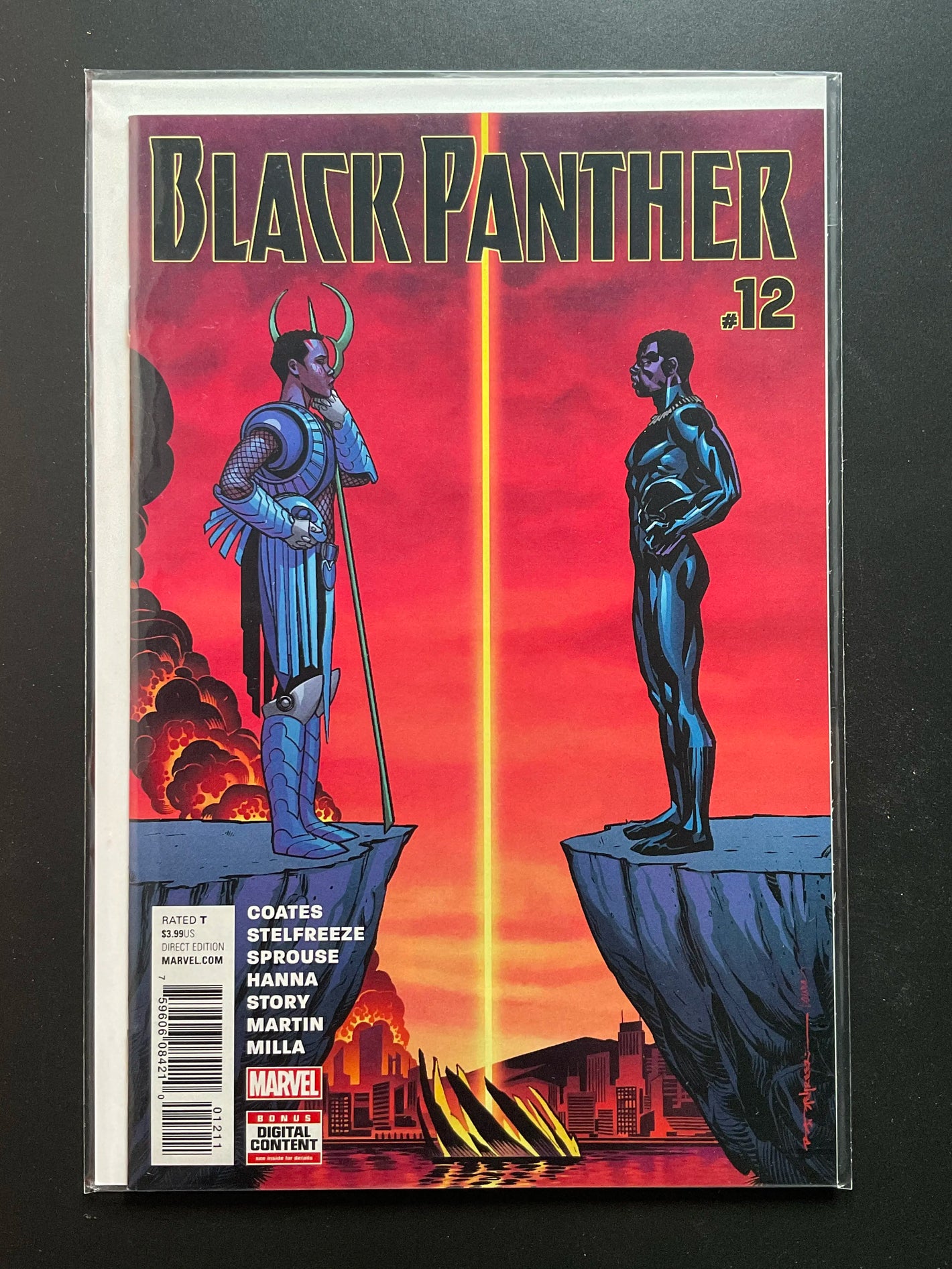 Black Panther 12 Marvel Comics 2017 Ta-Nehisi Coates