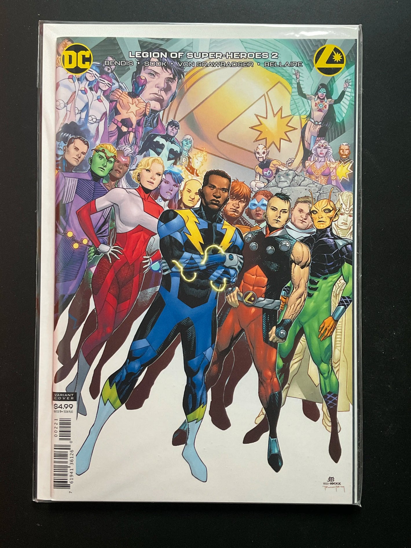 Legion of Super-Heroes 2 Variant Cover DC Comics 2020