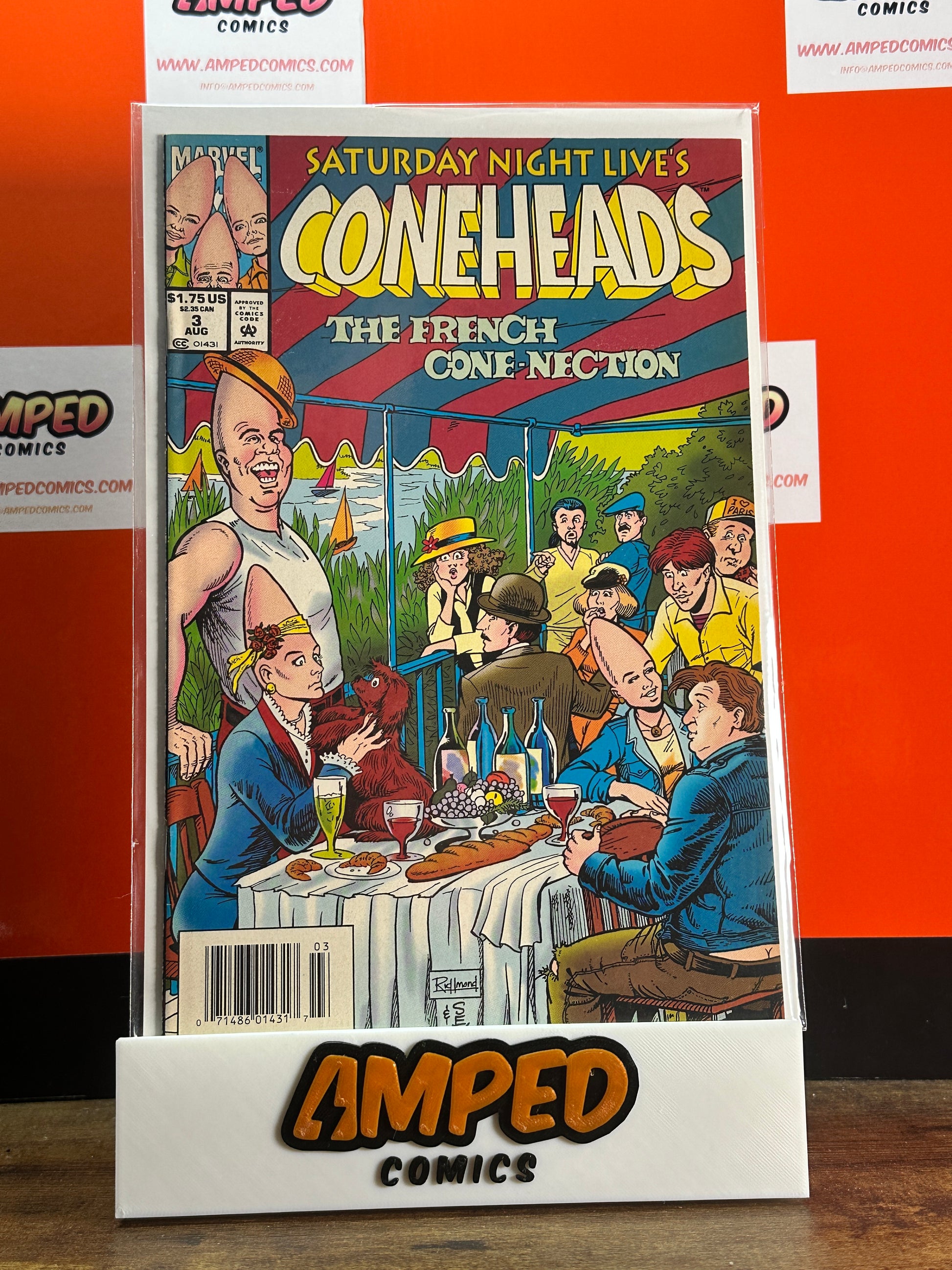 Saturday Night Lives Coneheads 3 Marvel Comics Aug 1994