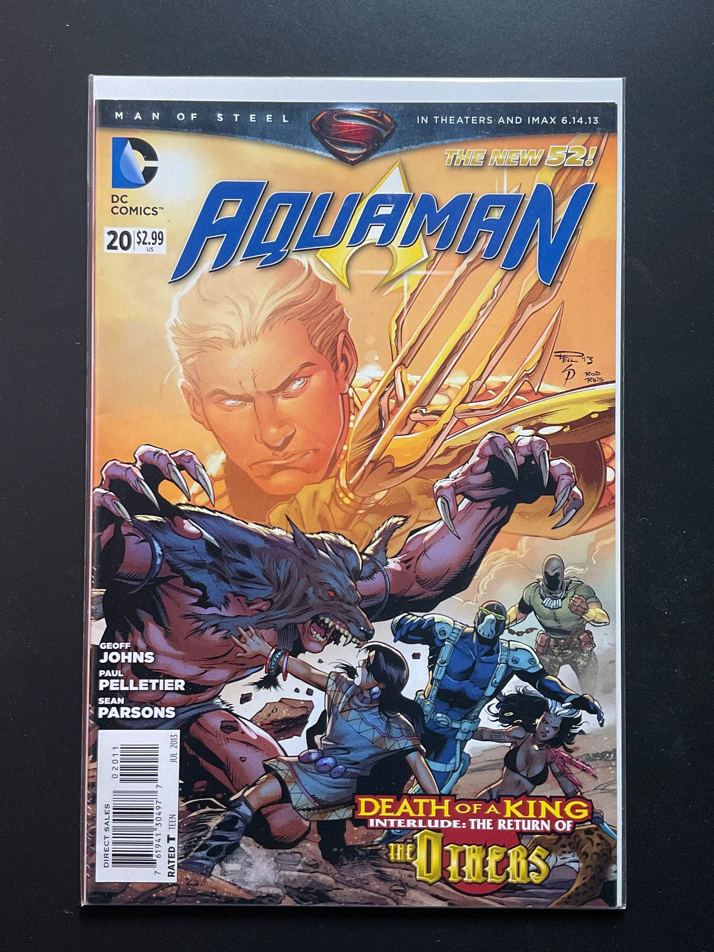 Aquaman 20 DC Comics The New 52 Death of a King 2013