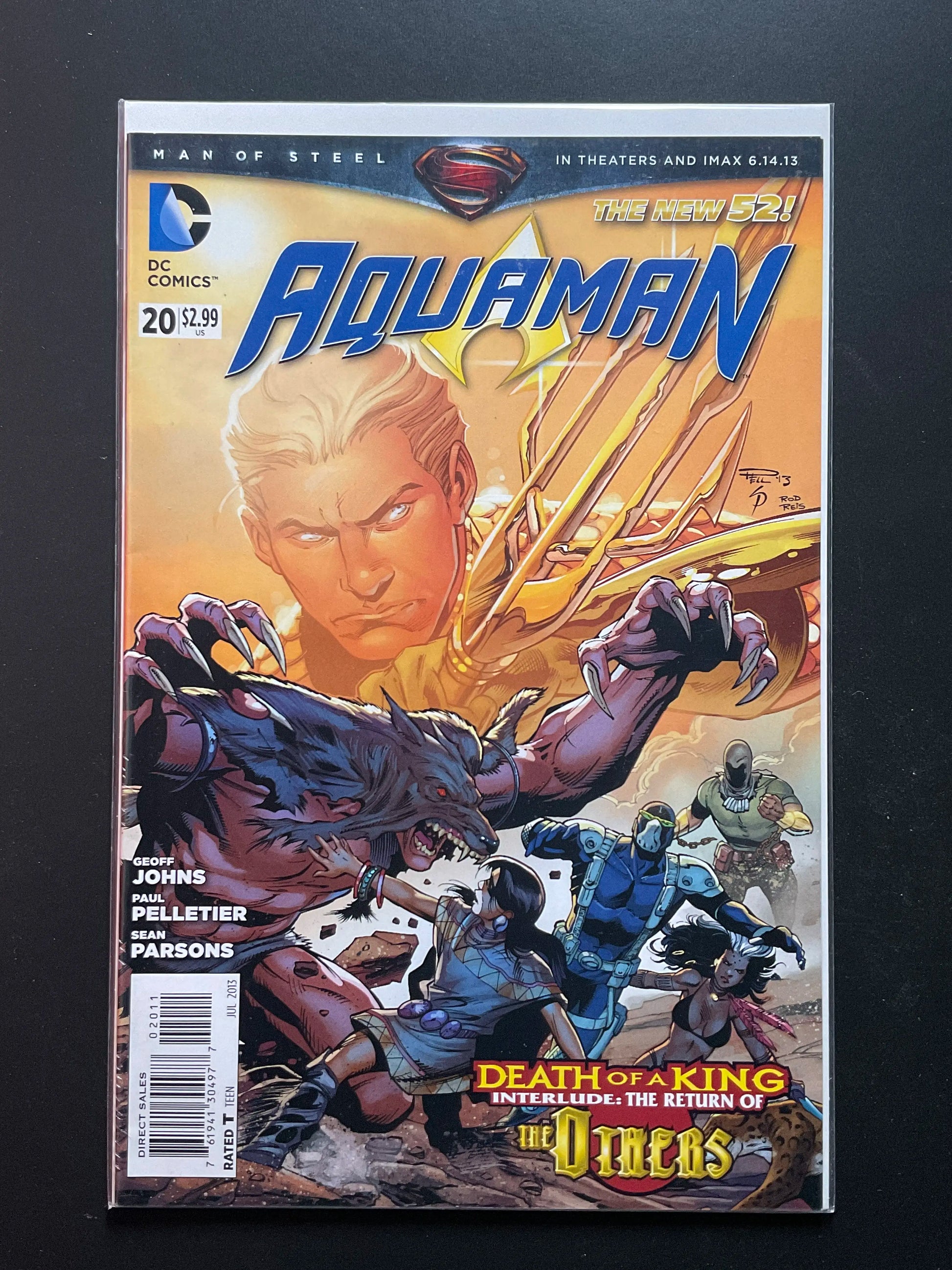 Aquaman 20 DC Comics The New 52 Death of a King 2013