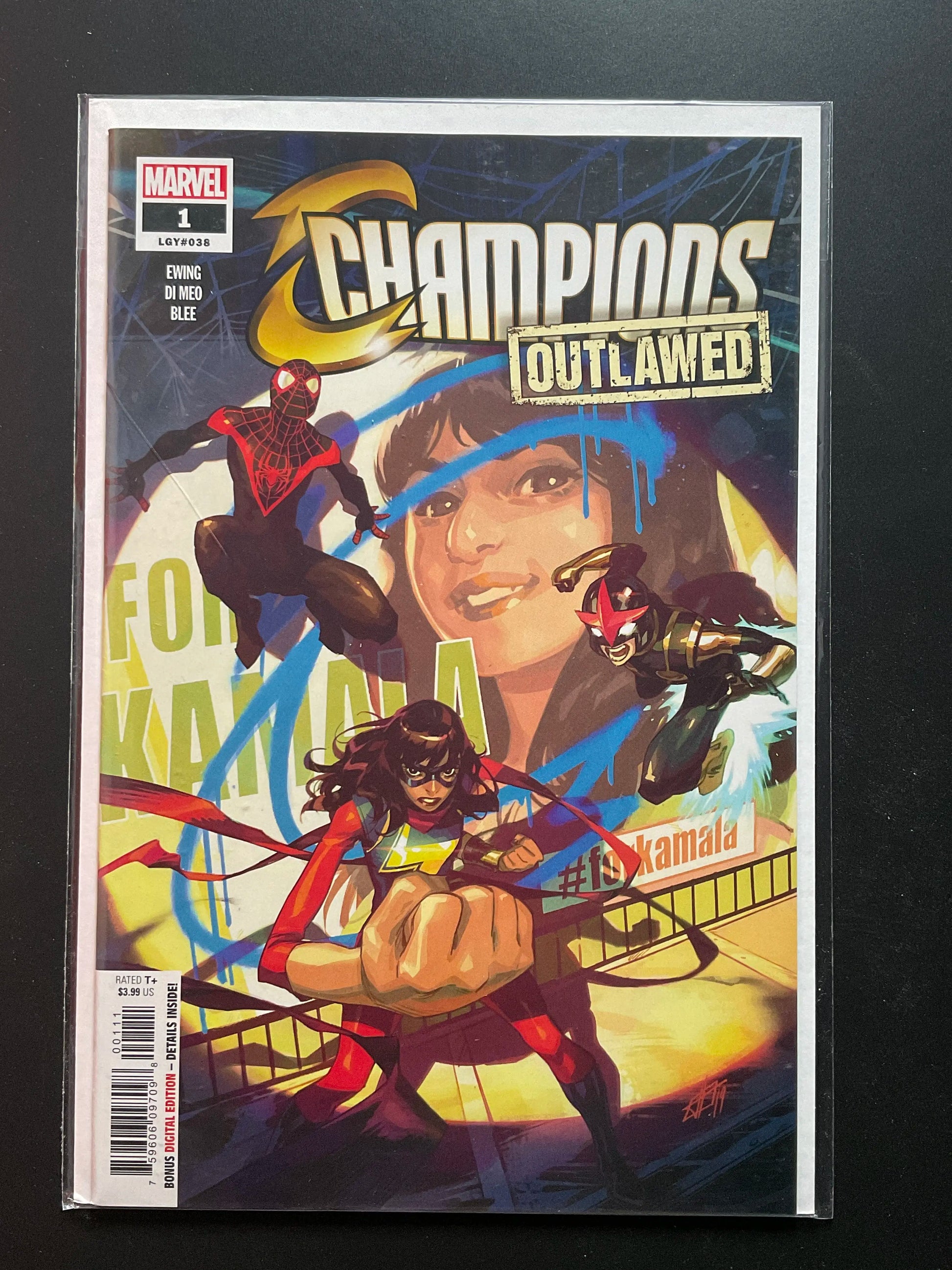 Champions 1 Outlawed Marvel 2020 Kamala Khan Miles Morales