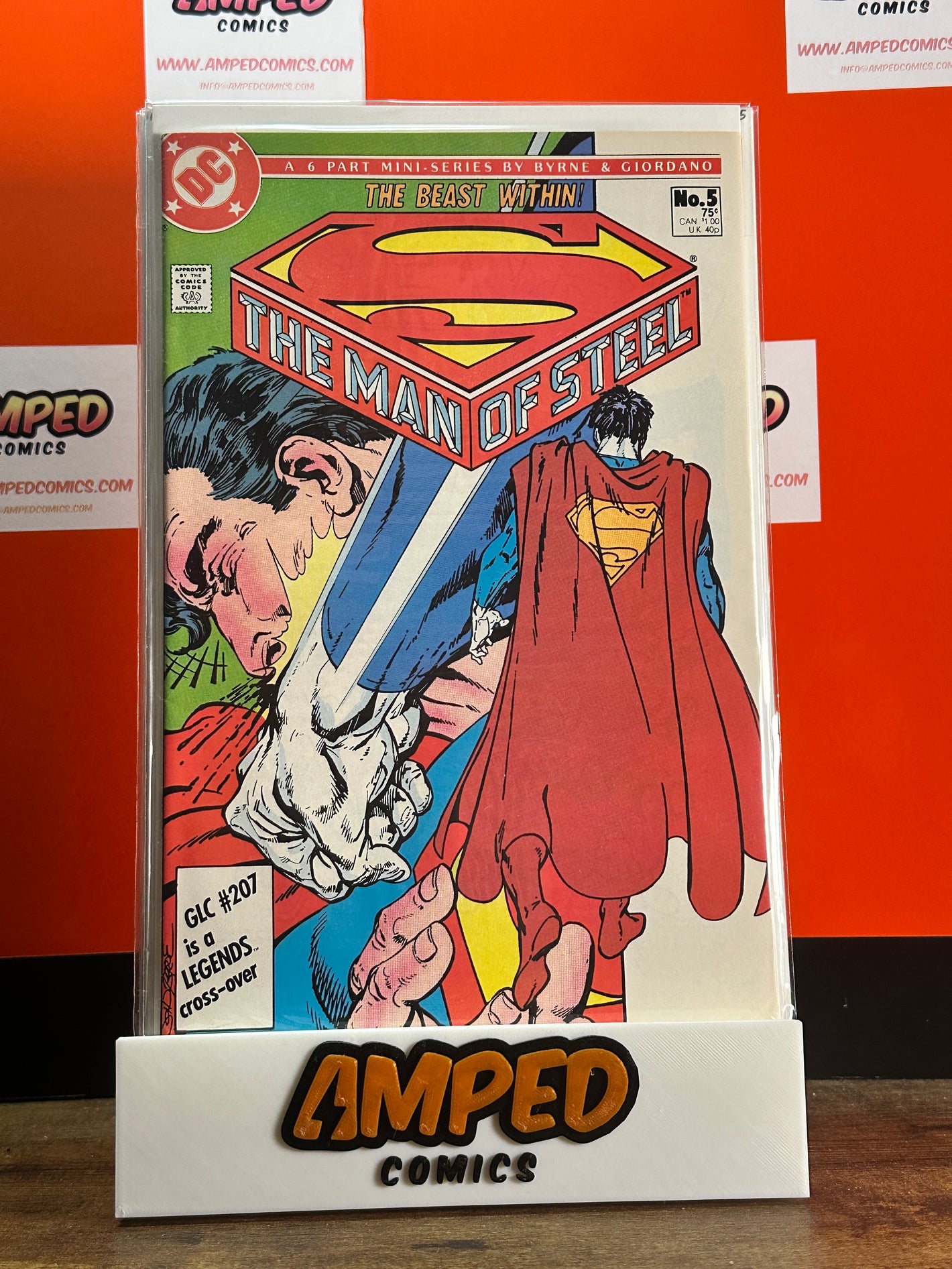 The Man of Steel 5 DC Comics 1986 John Byrne Mini-Series