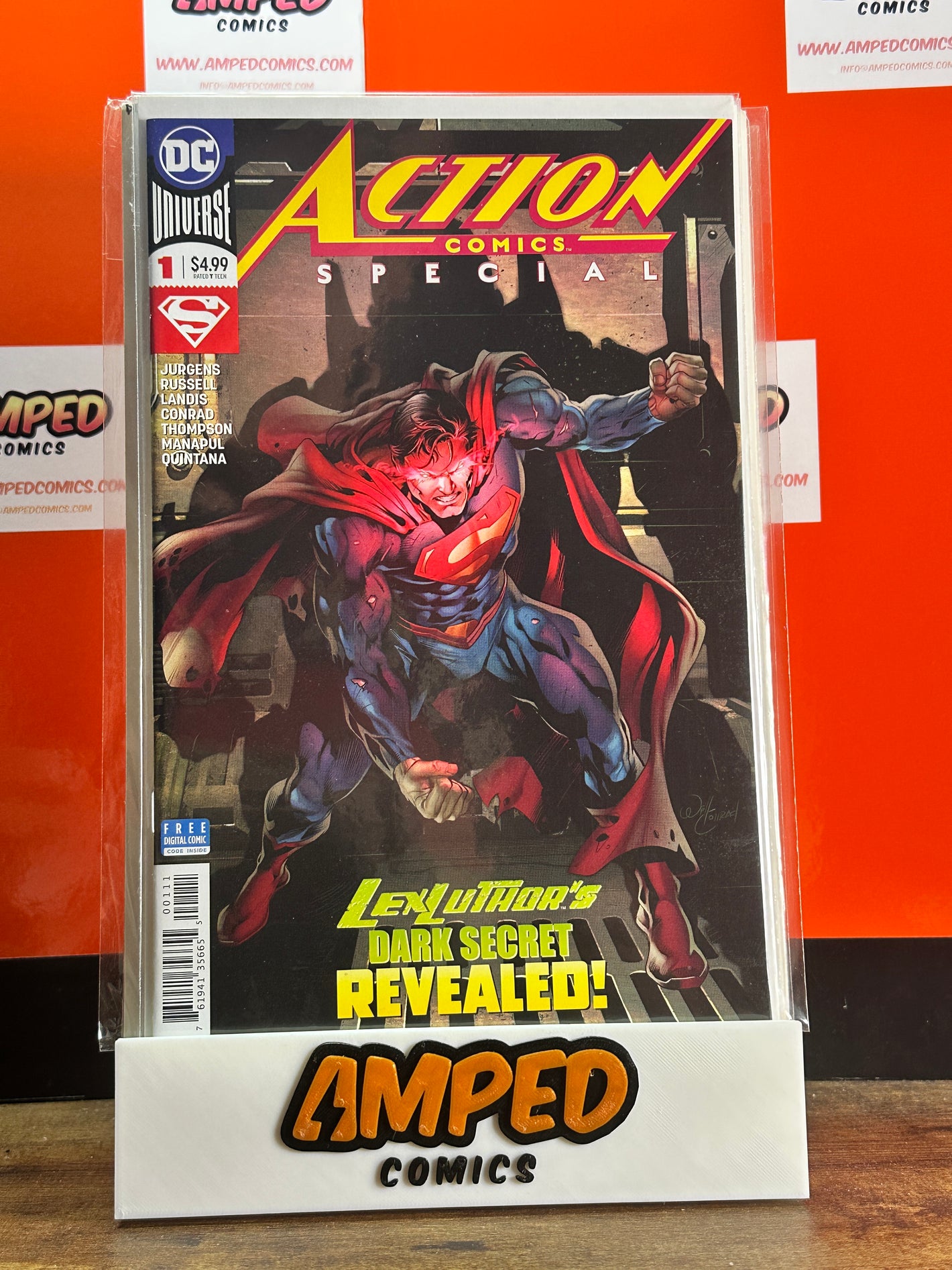 Action Comics Special 1 DC Universe 2018 Lex Luthors Secret