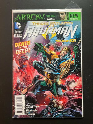 Aquaman 16 Throne of Atlantis DC Comics 2013 The New 52
