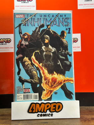 The Uncanny Inhumans 1 Marvel Comics 2015