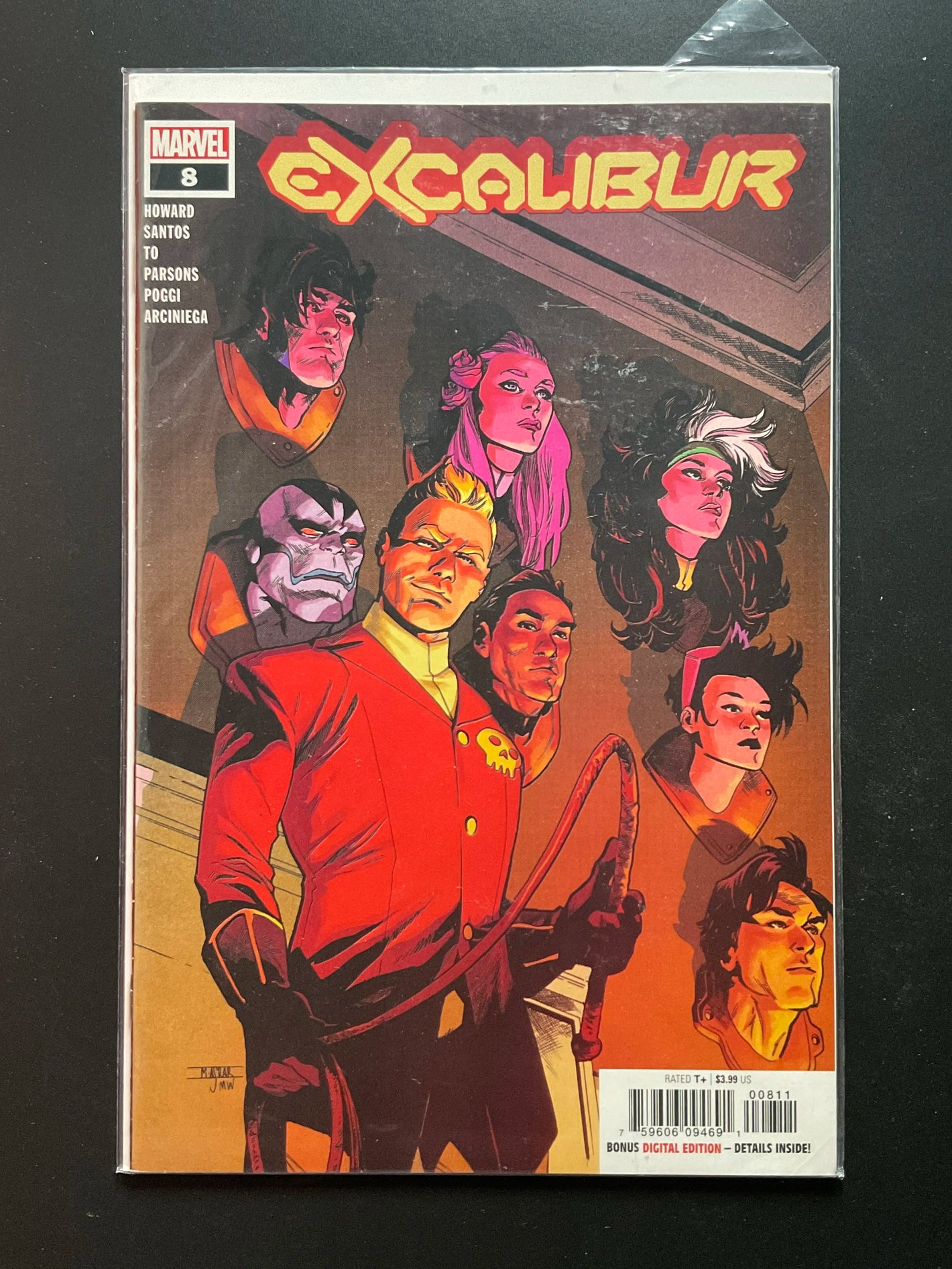 Excalibur 8 Marvel Comics 2020 Howard Santos To Parsons Poggi
