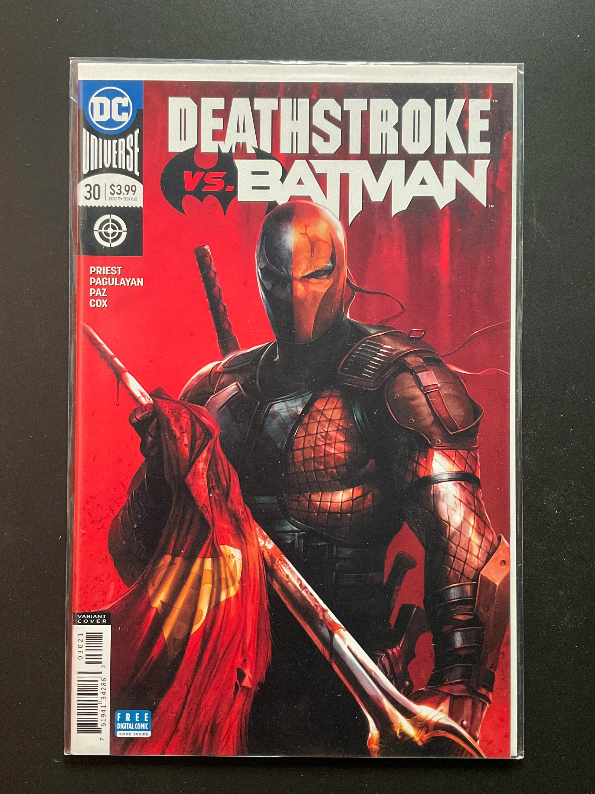 Deathstroke vs. Batman 30 Variant Cover DC Comics