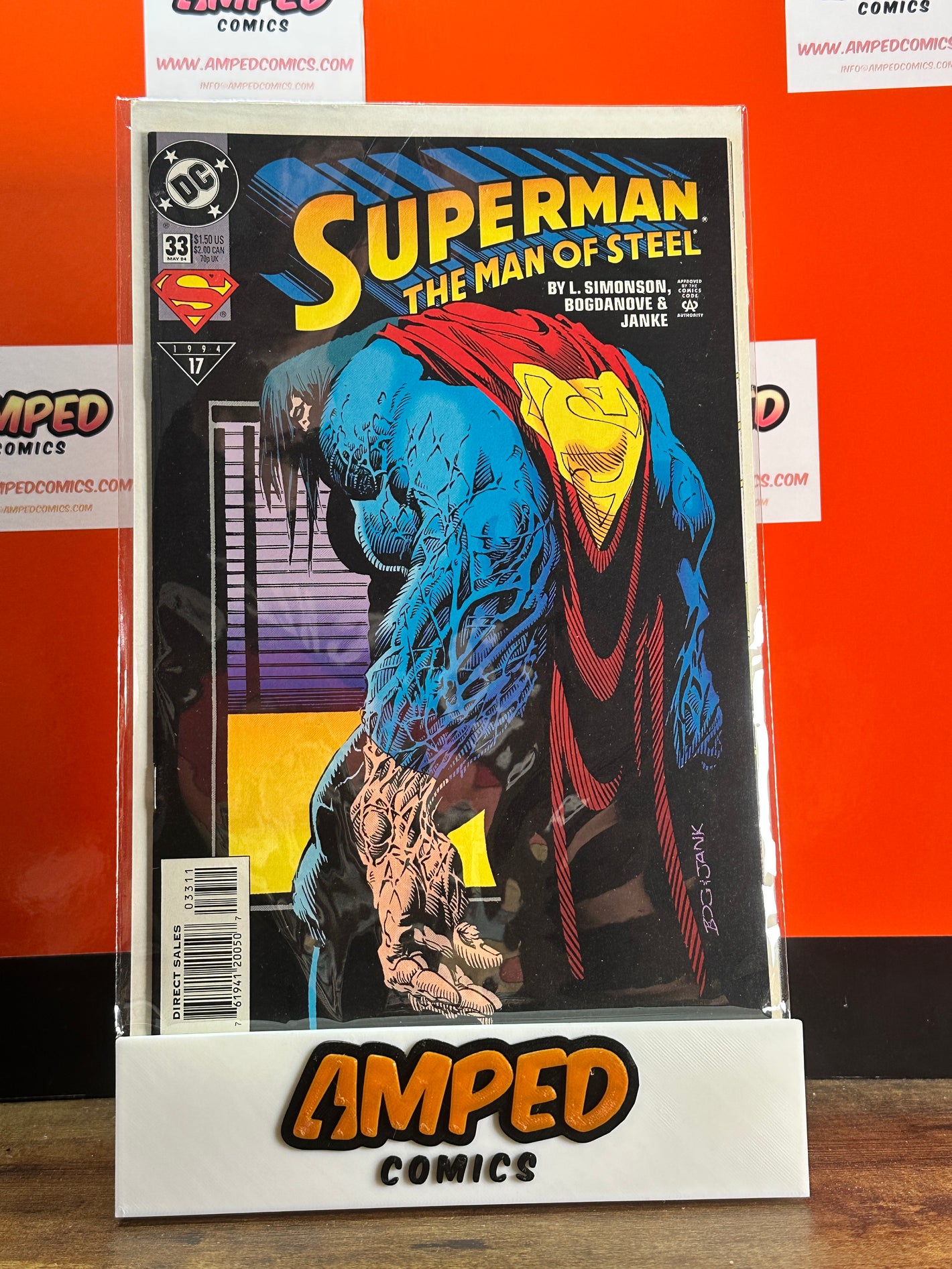 Superman The Man of Steel 33 DC Comics 1994