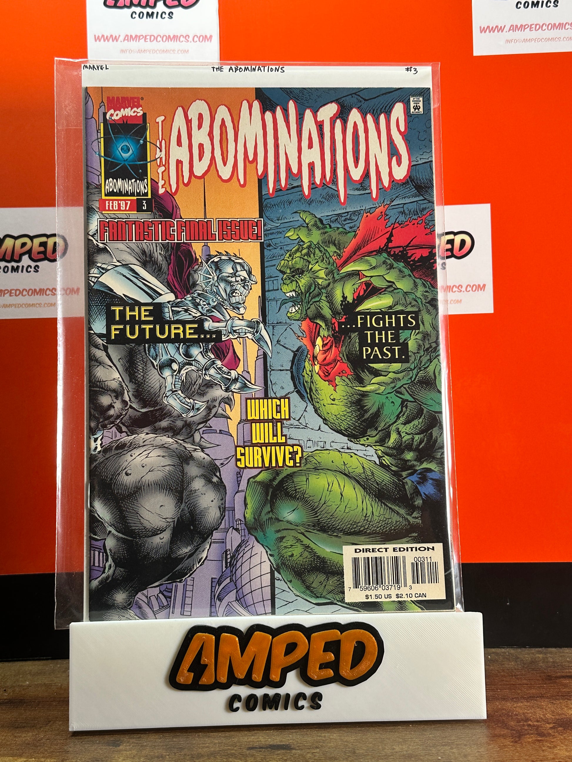 The Abominations 3 (Feb 1997, Marvel Comics) Final Issue