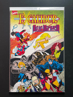 Excalibur Mojo Mayhem Marvel Comics Graphic Novel 1989