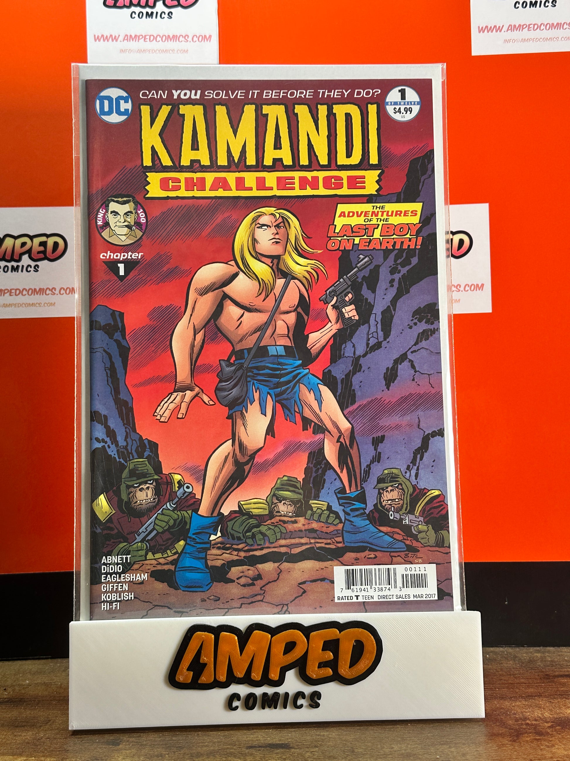 Kamandi Challenge 1 DC Comics March 2017