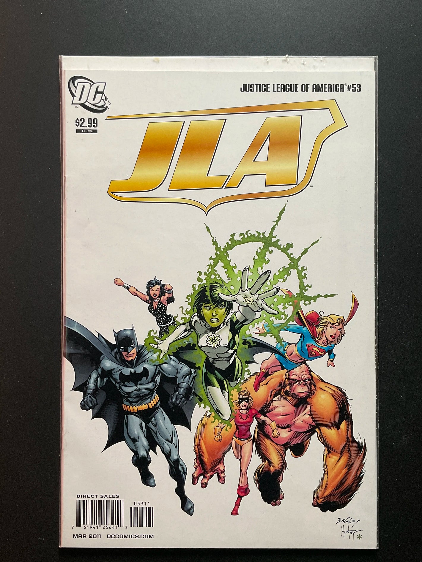 JLA 53 DC Comics March 2011 Justice League of America