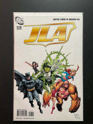 JLA 53 DC Comics March 2011 Justice League of America