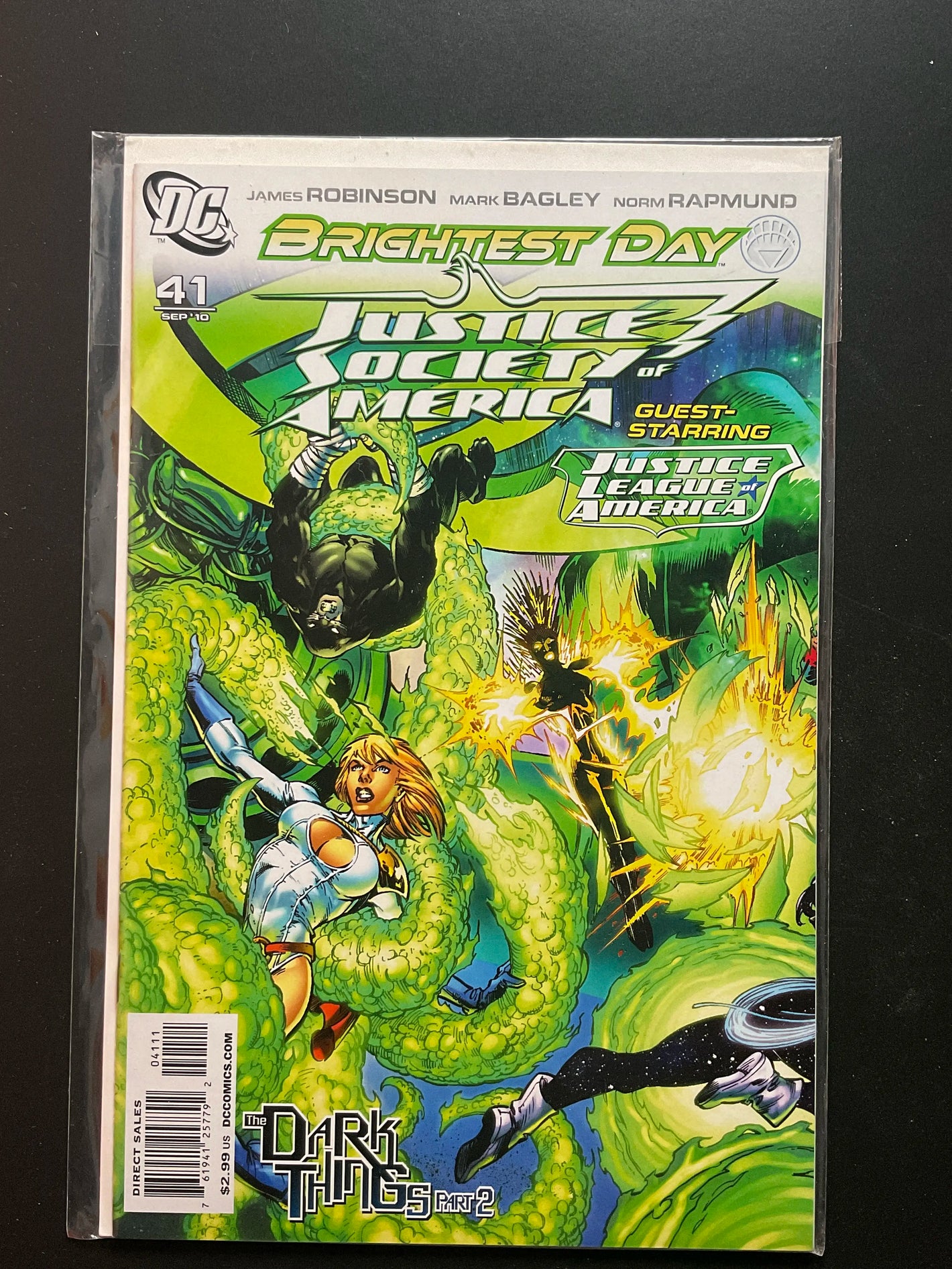 Justice Society of America 41 Brightest Day DC Comics Sep 2010